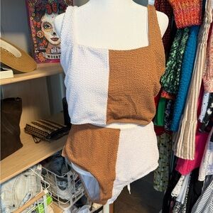 Amazon brand Two-Tone Bikini Set NWOT size 2X